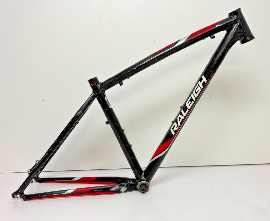 2017 Raleigh Eva 3 Medium Aluminum Disc Brake Women's Mountain Bike Frame Black