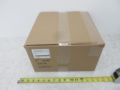 TRI CLOVER 625001 3'' SANITARY PLUG VALVE, 3-WAY, Y0225