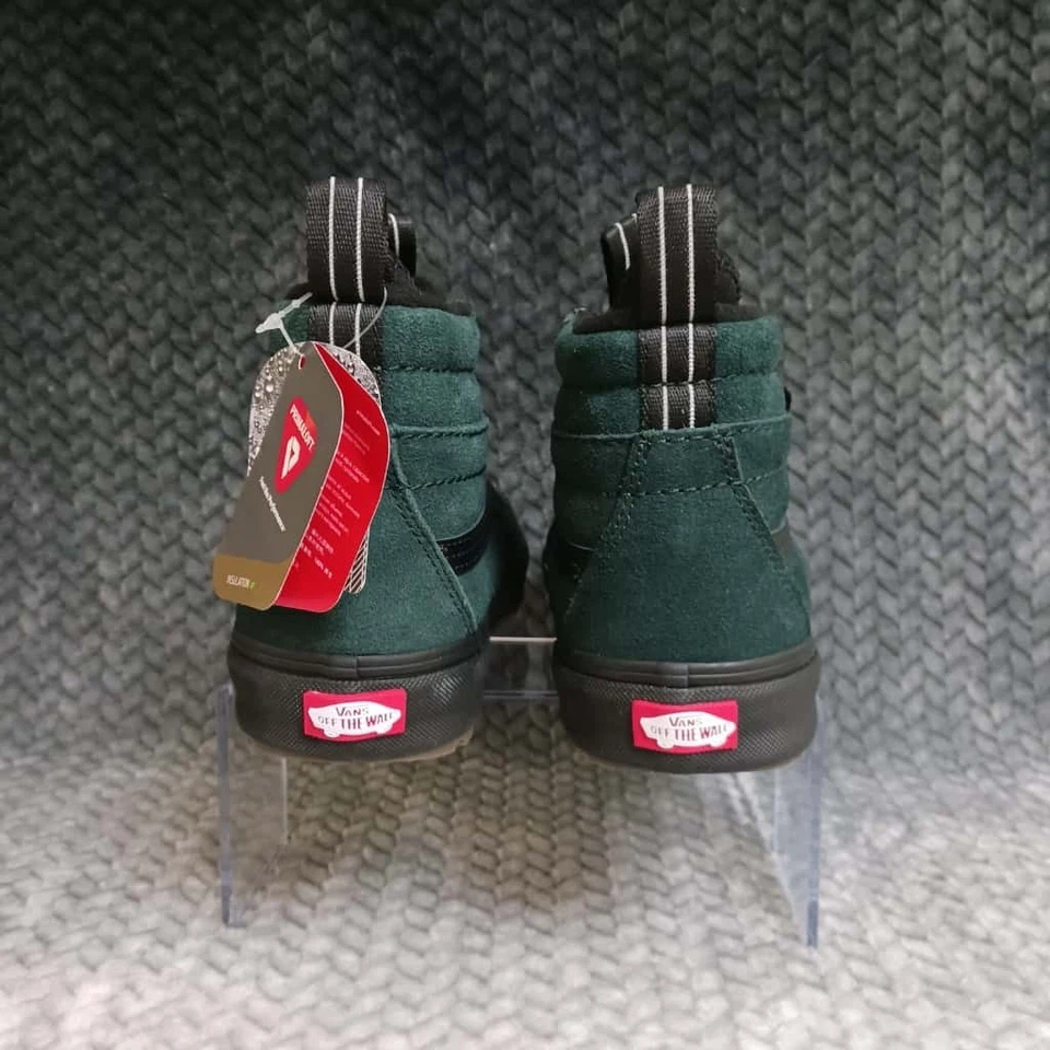 Zapatilla deportiva impermeable Vans Sk8-Hi MTE DR verde escarabajo negra para hombre 8 para mujer 9,5 Foto 3 de 4