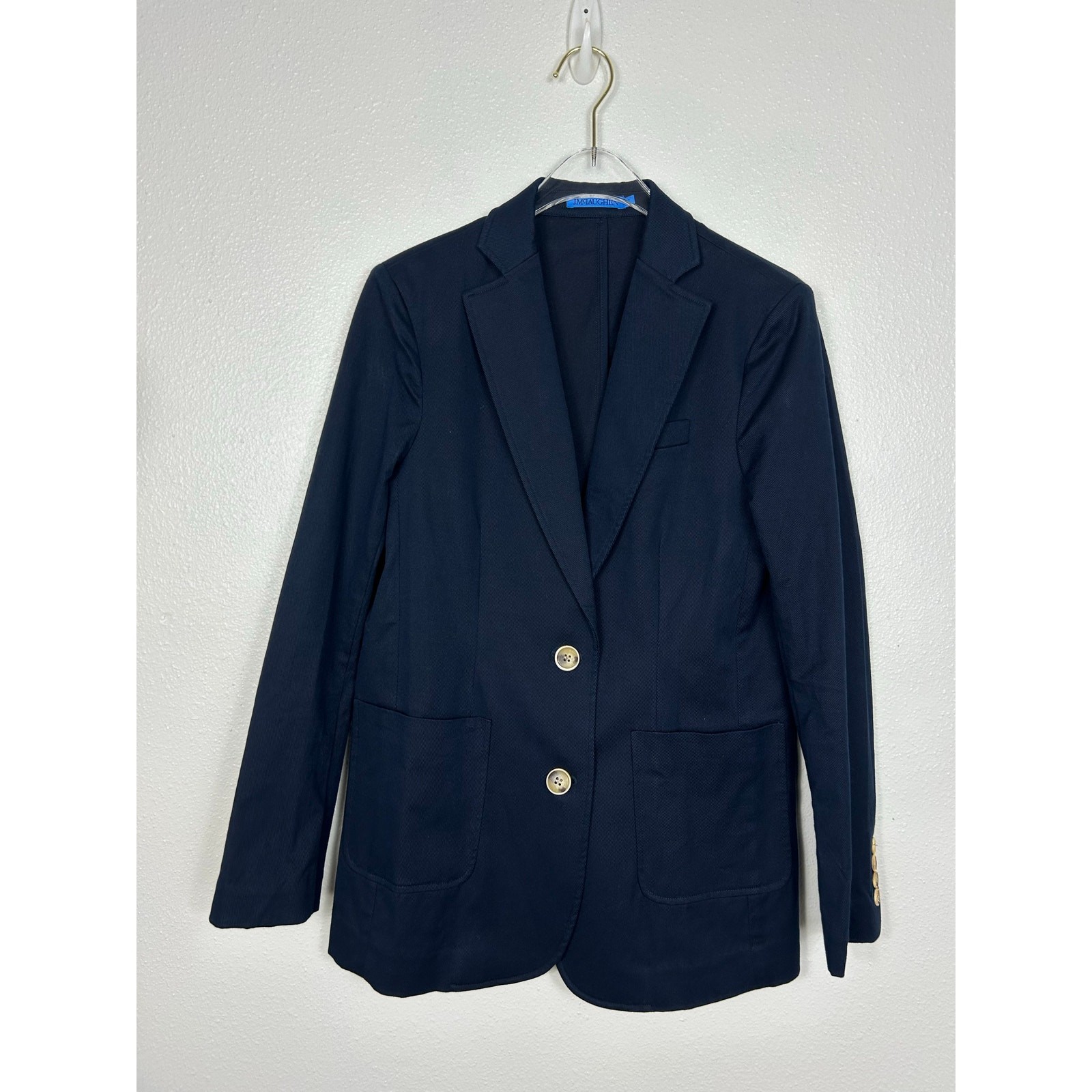 J. Mclaughlin Button up Tortoise Shell Button Jac… - image 5