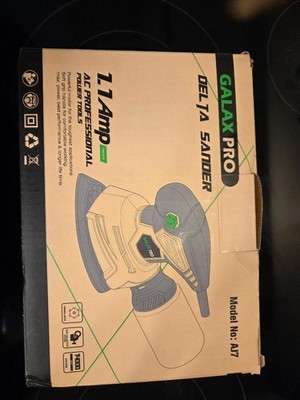 GALAX PRO QD6206R Rotary Orbital Sander 280W 2.4A 125mm 120V Green Corded Tool