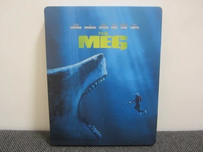 The Meg (Jason Statham) 2-Disc Limited Steelbook (3D+2D) Bluray - Neuwertig - Bild 1 von 4