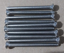 Electrical Socket Screws For Switch Plug Front Plate Silver - 40mm x10