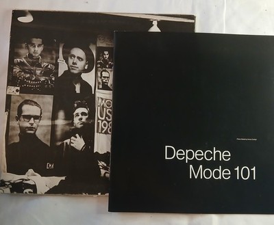 Vinyl Schallplatte (no CD) DEPECHE MODE 101 es sind nur die HÜLLE und PHOTOBUCH