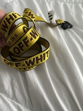 off white industrial belt authentic