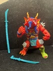 Vintage Teenage Mutant Ninja Turtles TMNT 1992 HOT HEAD Action Figure COMPLETE