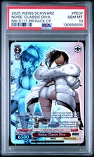 2025 WEISS SCHWARZ GODDESS OF VICTORY: NIKKE PROMOS NOISE: CLASSIC DIVA PSA 10