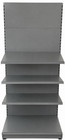 New Retail Gondola Shop Shelving Grey 2110mm high x 1000mm Wide x 470mm Deep