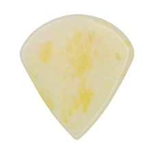 Camel Bone Guitar Or Bass Pick - 1.5 mm Jazz XL Shape - Handmade Exotic Plectrum