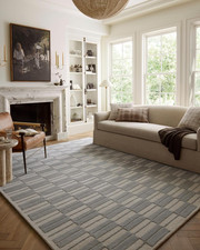 Chris Loves Julia Bradley Collection, Ivory & Grey, 7'-9