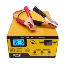 Chargeur de Batterie 12V 6V 1A-15A Intelligent Entièrement Automatique Chargeur