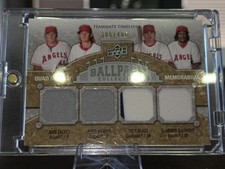 2009 Ballpark Collection 305/400 Troy Glaus Vladimir Guerrero John Lackey READ