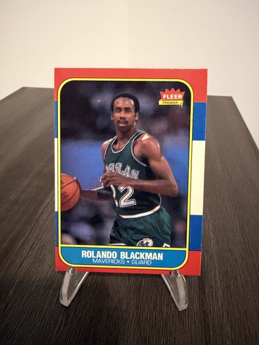 Rolando Blackman #11 1986 Fleer card