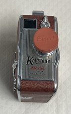 Keystone Bel Air K-41 Standard 8mm Non Reflex Magazine Movie Camera Brown