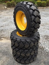4 Galaxy Hulk L5 HD 10-16.5 Skid Steer Tires/Rims/Wheels for New Holland-10X16.5