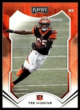 2021 Panini Playoff Tee Higgins Cincinnati Bengals #33