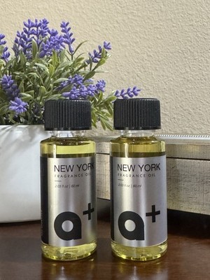 NEW 2 x 2oz CONCENTRATED OIL FRAGRANCE WATERLESS NEW YORK INSPIRED BY 1 HOTEL