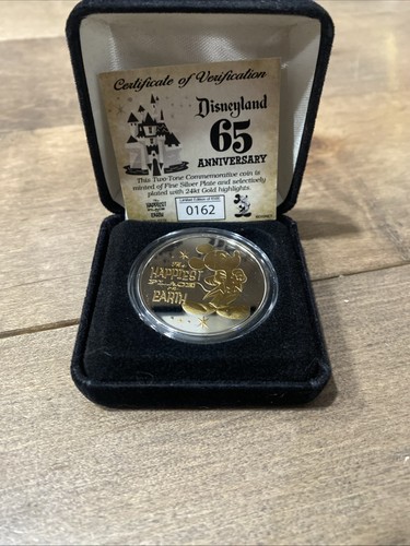 Disneyland Gedenkmünze 65 Jahre Jubiläum - Bild 2 von 3