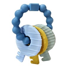 Baby Keys Teether Toys,Silicone Teething Toys for 3 Months,Teething Keys Toy fo