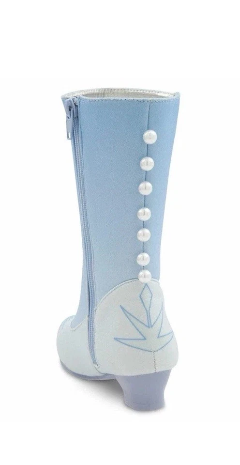 Niñas Geniune Disney Store Anna Elsa Frozen 2 Disfraz Botas 13/1 Nuevo Foto 3 de 4