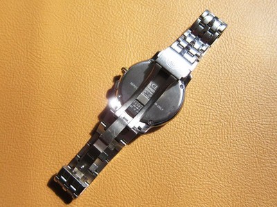 CITIZEN H111-T011446 Exceed Eco-Drive Titanium Solar Radio Wave