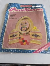 Distlefink Designs Easter Plastic Canvas Kit Faberge Egg Craft Centerpiece