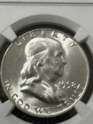1958-d Proof Franklin Half Dollar, NGC 64FBL, Full Bell Lines, Free shipping