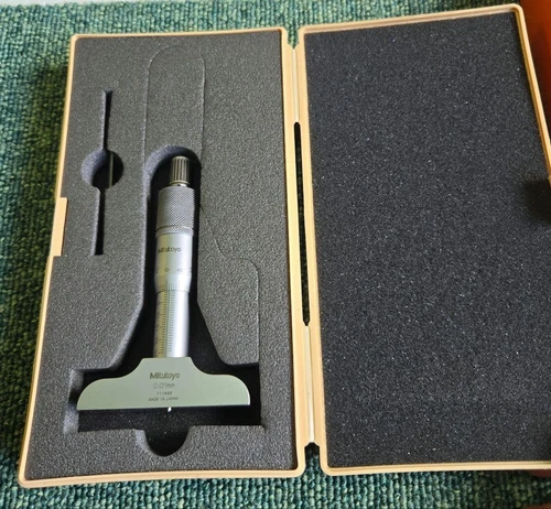 Mitutoyo Depth Gauge DMS60-25 Precision Measuring Tool Excellent Condition