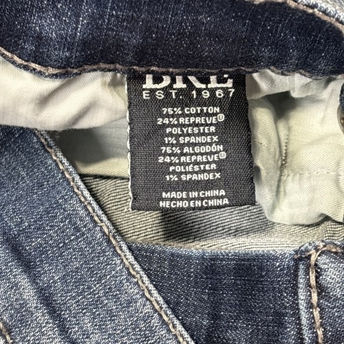 BKE Buckle Men's Med Wash Blue Jake Straight Leg Jeans 34x32 (32x31) - Picture 5 of 14