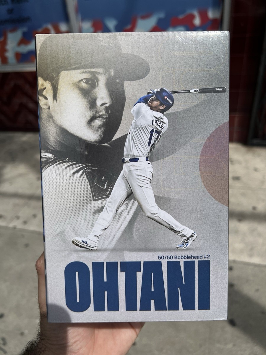 大谷翔平 50/50 bobblehead Amazon.com: Shohei Ohtani Los Angeles Dodgers 50/50 Club