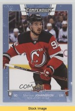 2017-18 Upper Deck Compendium Blue Marcus Johansson #731 READ kr0