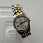 Vintage Seiko Quartz 3E23-0A69 Two-Tone Day/Date 24mm Ladies Watch New Battery