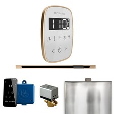 Mr. Steam BFLWHBB ButlerFlex Control Package White Brushed Bronze