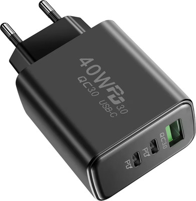 USB Typ C Ladegerät PD 40 W Schnellladung Schnelllade-Handy-Wandadapter für iPho