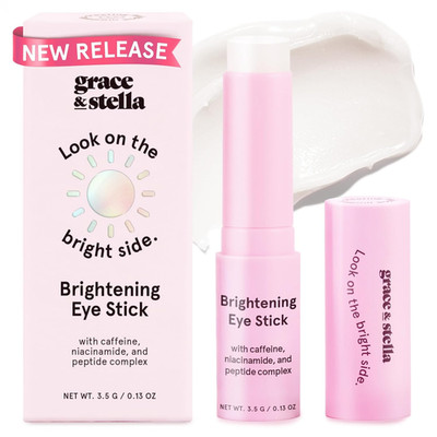 Under Eye Brightener Balm Stick - Travel Essentials - Caffeine Eye Cream for Dar