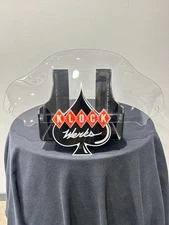 USED Klock Werks 6.5" Clear Flare 2014-2024 Harley Davidson FLH 2310-0824