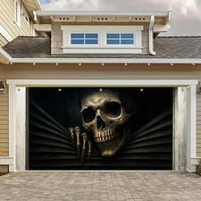 Halloween Door Cover 13X6Ft Polyester Backdrop