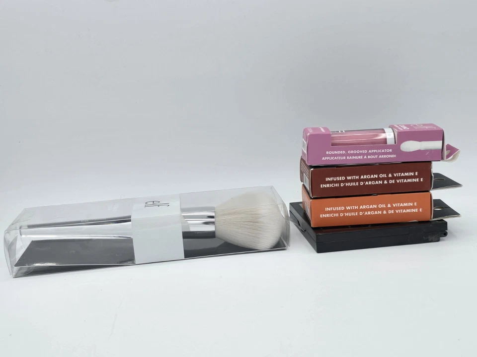 5 Lot NEW e.l.f. Powder Blush Palette Light-Blush&Glow +Powder Brush Putty Blush - Image 2 of 4