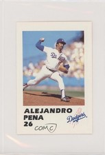 1988 Los Angeles Dodgers Police Alejandro Pena 0t2
