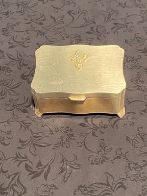 Things Remembered Swarovski Cross Silver Trinket Box