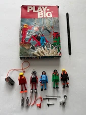 Rare Vintage 1970 Play-Big 5840 Taucher Deep Sea Diving Set, US Seller