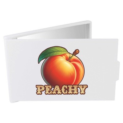 Kompakt-/Reise-/Taschen-Make-upspiegel 'Juicy Ripe Peach' (CM00051022)