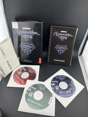 Neverwinter Nights Atari PC Computer Game CIB Nice Free Shipping