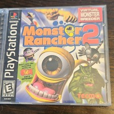 Tecmo Monster Rancher 2 PS1 CIB w/ Manual NTSC-U/C (US/Canada) 1999