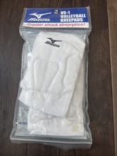 Mizuno VS-1 Volleyball Kneepads Adult Size Large - White - Brand New In Package