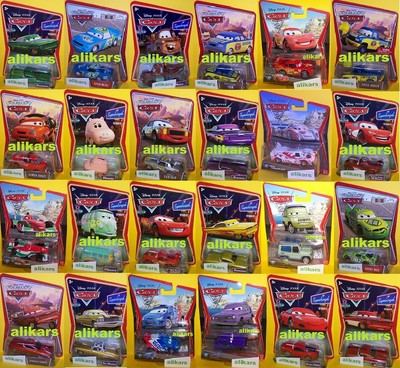 Mattel Modellini Disney Pixar Cars 1:55 Autos Coches Voitures Metallo  Giocattolo