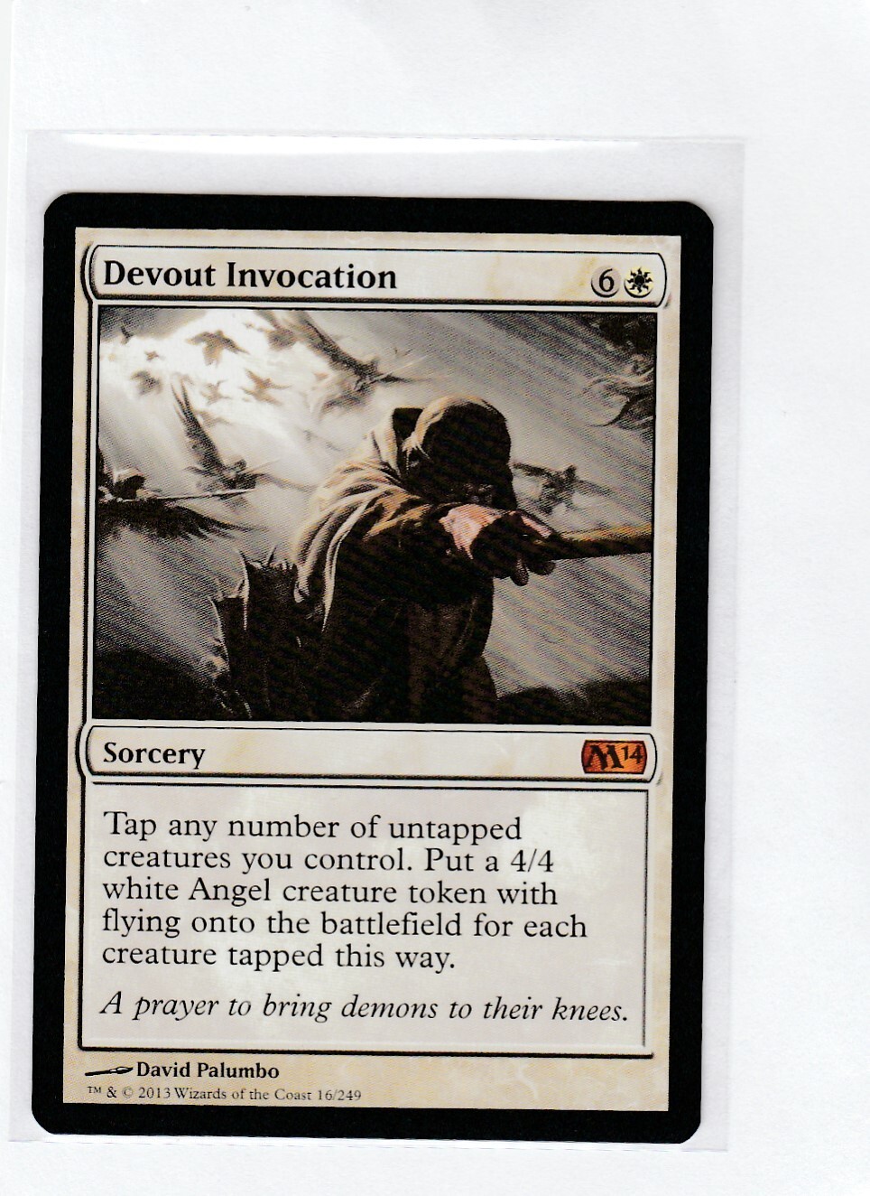 Devout Invocation m14 2014 core set mtg magic the gathering