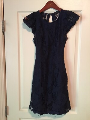 Pink Lily Boutique, Navy Blue Lace Dress | eBay Pink Lily Boutique, Navy Blue Lace Dress | eBay