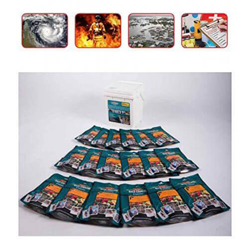 18L BUCKET Back Country Cuisine Freeze Dried Outdoor Food Emergency Bucket - Picture 2 of 2