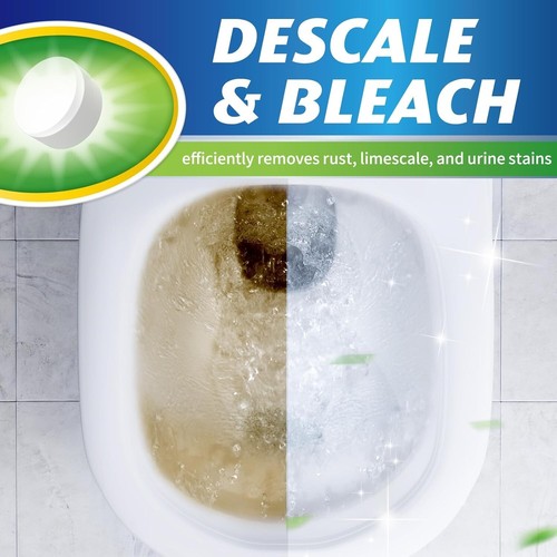 Toilet Bowl Cleaner Tablets 20 PCS - Automatic Toilet Bowl Cleaners with Bleach, - Picture 2 of 6
